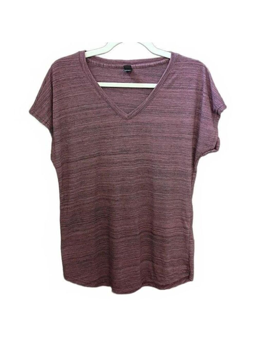 Anvil Tri-Blend V-Neck Short Sleeve Shirt Size L